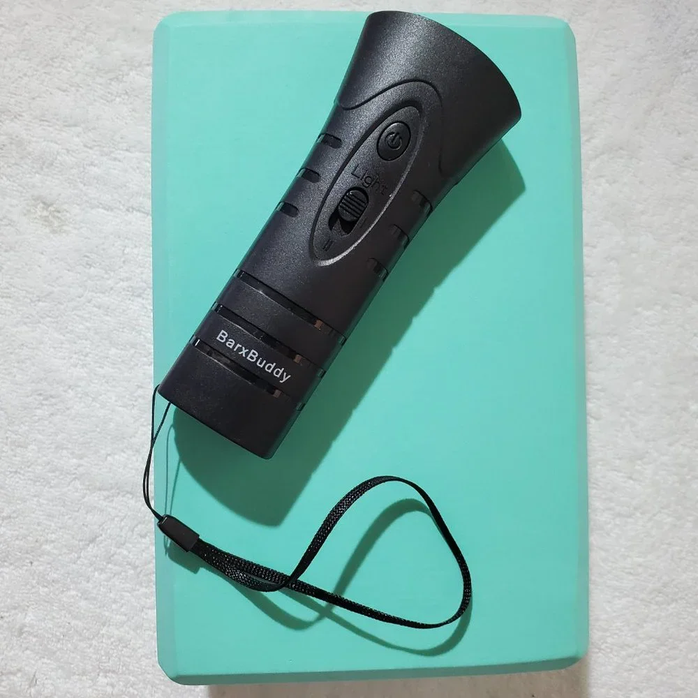 NWOT: BarxBuddy Anti Barking Ultrasonic Sound with LED Lights and Strap Device
